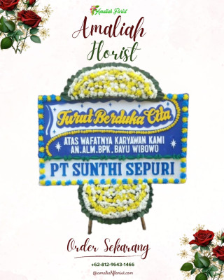 Papan Bunga Duka di Ngemplak Simongan