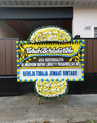 Papan Bunga Duka di Ngemplak Simongan