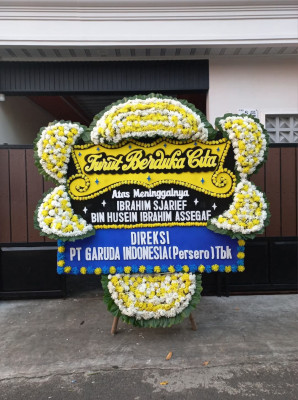 Papan Bunga Duka di Ngemplak Simongan